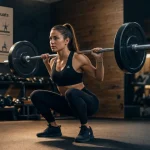 Different type de squat : back squat pour muscler les jambes