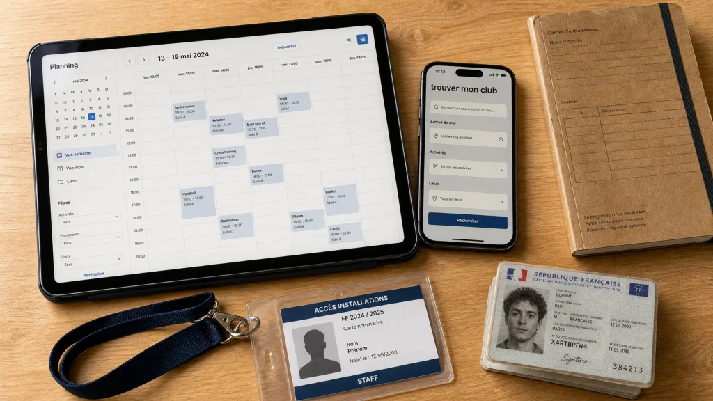 EVAE planning : trouver mon club et les horaires