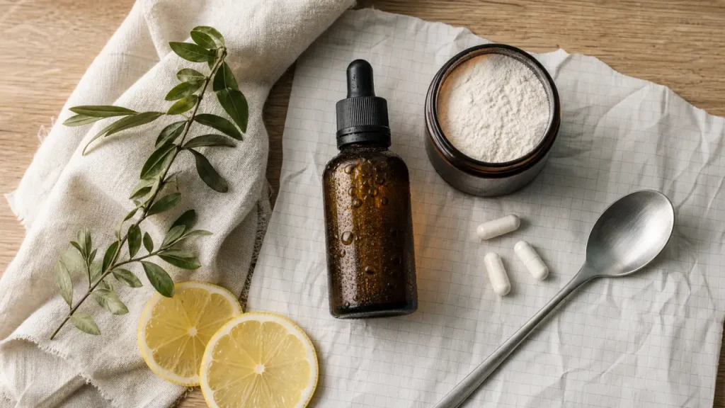 Compléments alimentaires anti-âge : collagène, hydratation, fermeté