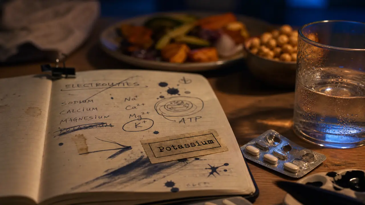 Compléments alimentaires potassium : dosage, carence, excès à éviter