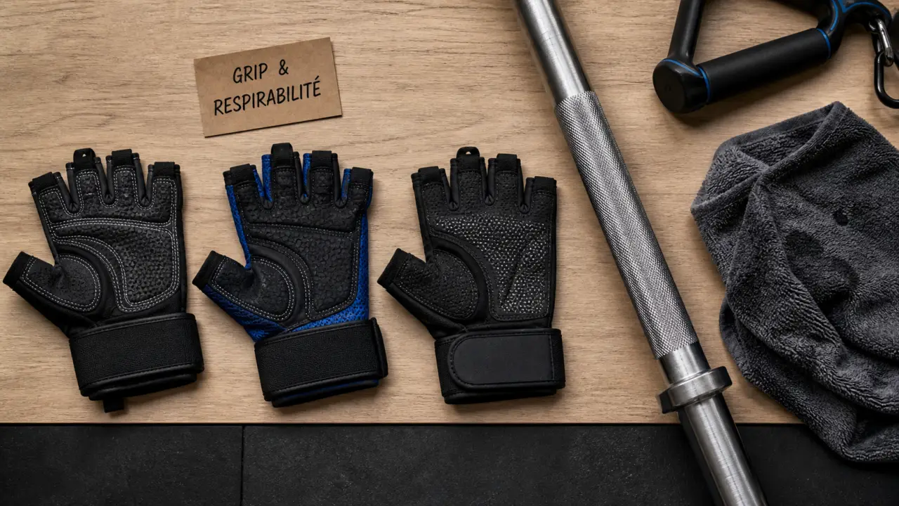 Gant musculation pour protéger les mains : grip et matières