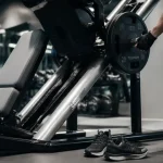 Presse musculation à jambes en home gym