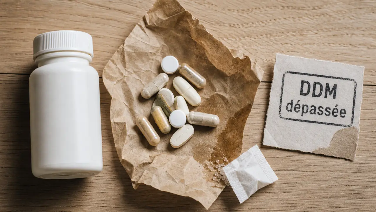 Que faire des compléments alimentaires périmés : DDM dépassée, signes et décision