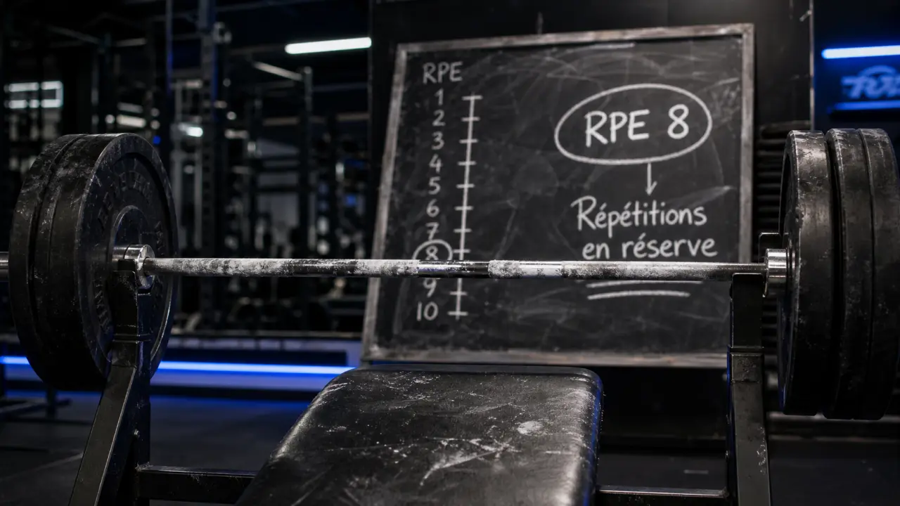 RPE musculation : ajuster la charge et lire le RIR sans aller à l’échec