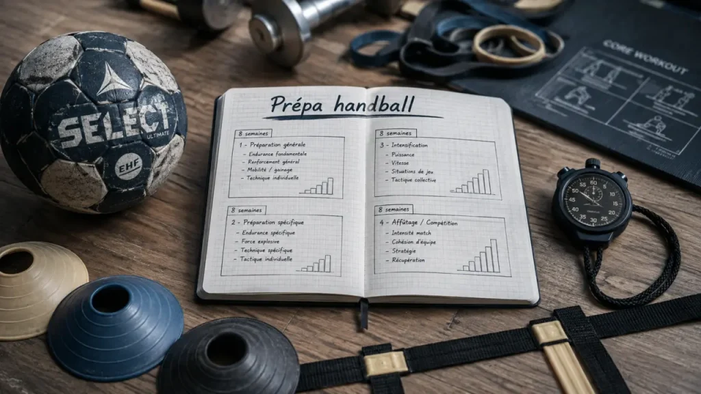 Préparation physique handball : 8 semaines pour gagner en explosivité