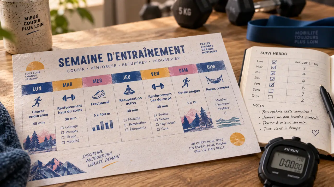 Programme musculation course à pied pdf pour planifier sans alourdir les jambes