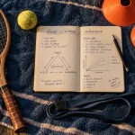 Tennis préparation physique : vitesse, stabilité, endurance avec plots et échelle