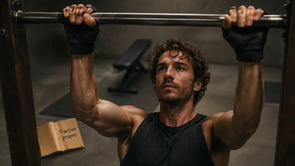 Traction musculation : bonne prise de barre pour réussir la première répétition