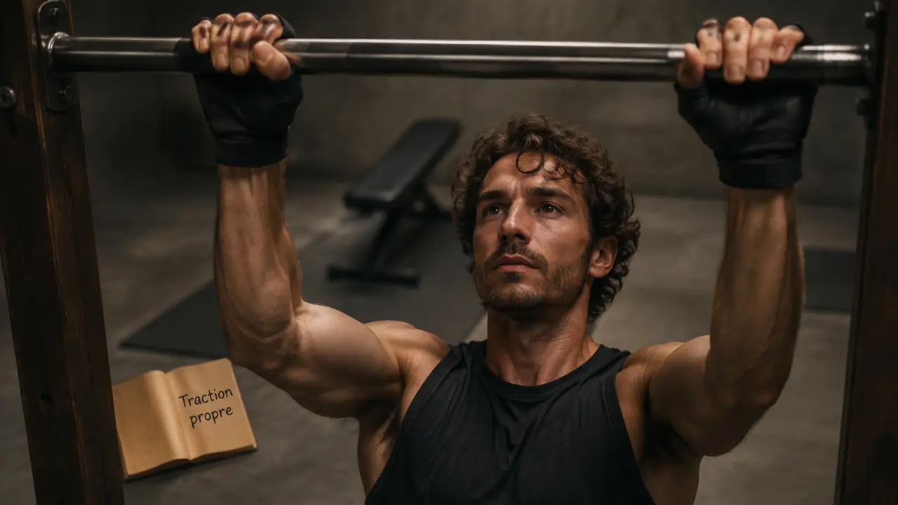 Traction musculation : bonne prise de barre pour réussir la première répétition