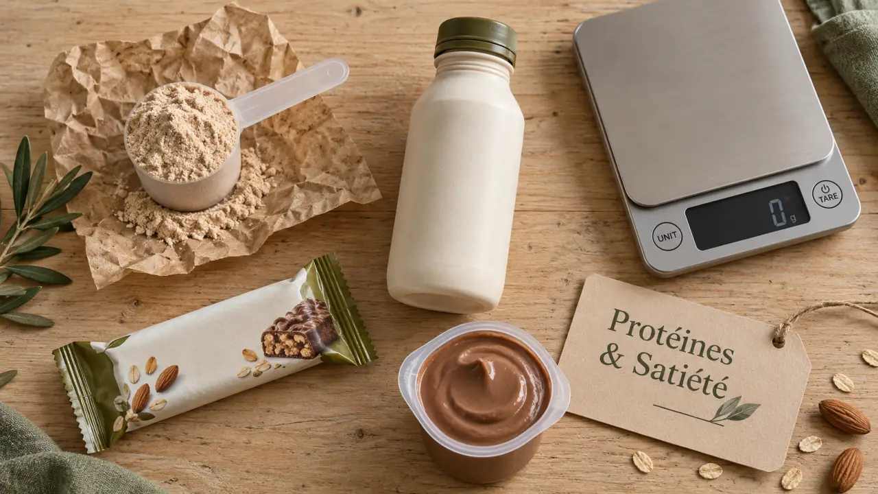 Compléments alimentaires hyperprotéinés : satiété et nutrition ciblée