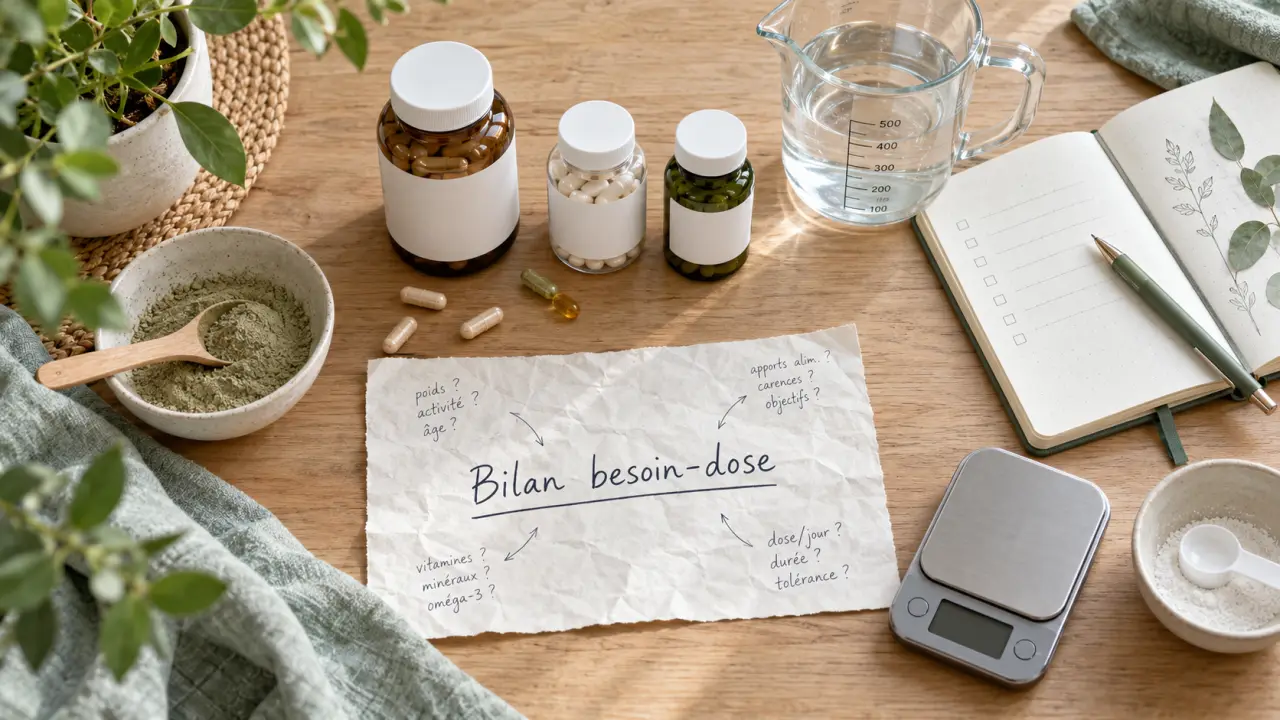 Les compléments alimentaires sont-ils efficaces ? Bilan besoin-dosage et compléments