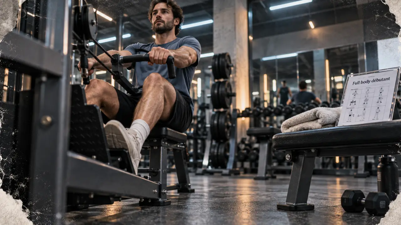 Musculation débutant : programme full body 2 à 3 séances en salle